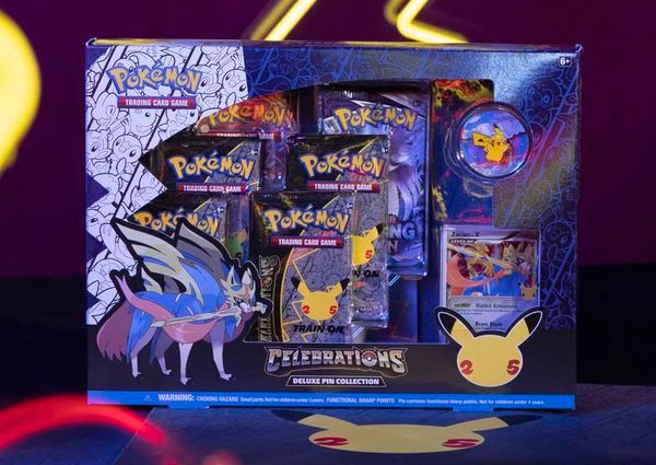 hướng dẫn chơi bài Pokemon TCG Celebrations Deluxe Pin Collection