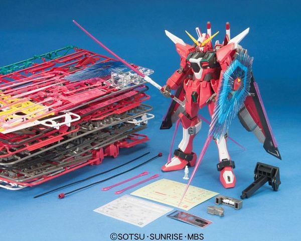 hướng dẫn ráp Infinite Justice Gundam - MG - 1/100 giá rẻ