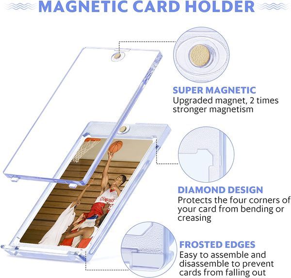 hướng dẫn sử dụng hộp bảo vệ trưng bày thẻ bài TCG Magnetic Holder