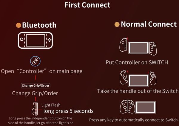 hướng dẫn sử dụng tay cầm IINE Split Pad Pro Joy-con cho Nintendo Switch