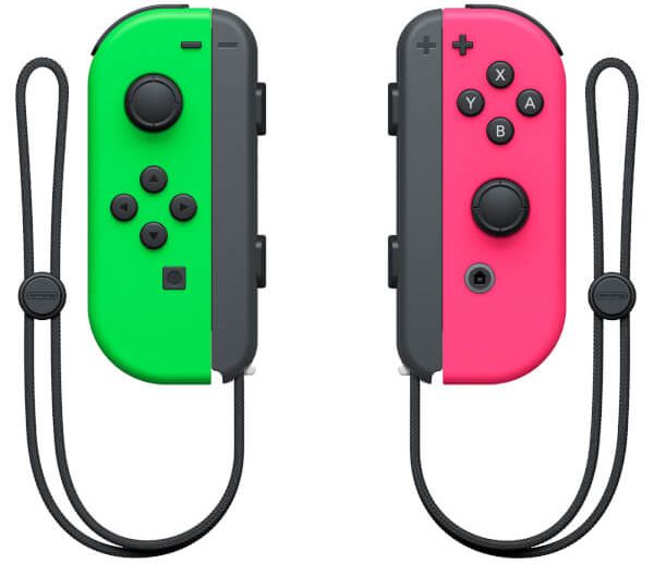 Joycon Neon Pink và Neon Green cũng là phụ kiện nintendo switch lite