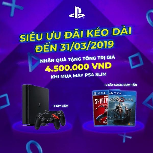 PS4 giảm giá tại nshop 2019
