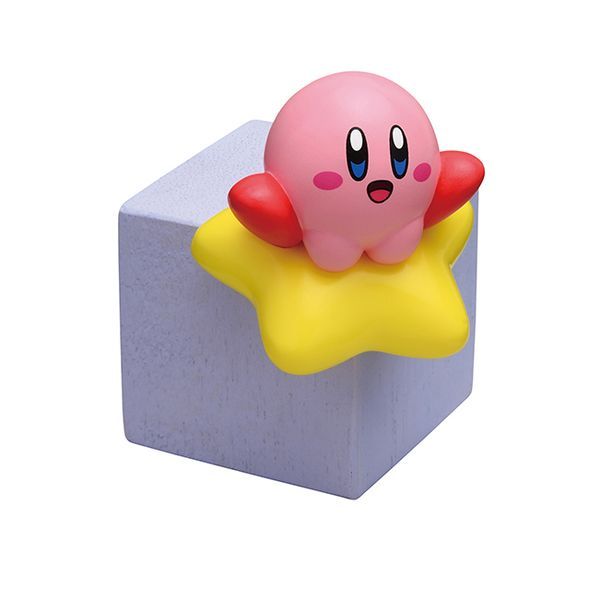 mô hình Kirby Fuchi ni Pittori Collection Kirby Warp Star