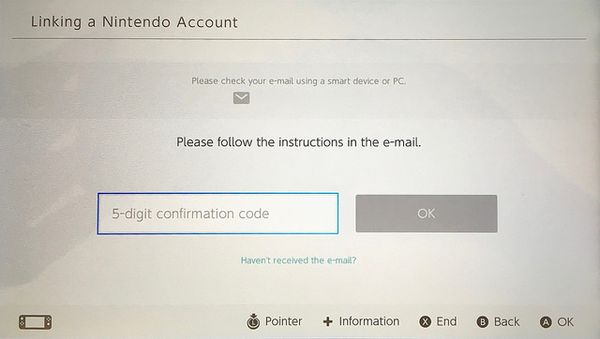 Linking Nintendo Switch Account