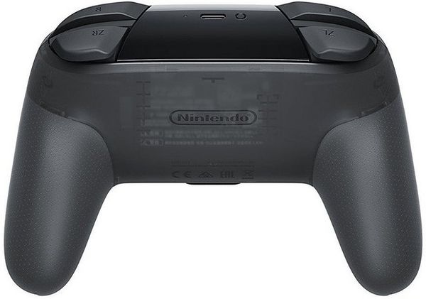 Mặt sau của tay cầm Pro Controller cho Nintendo Switch