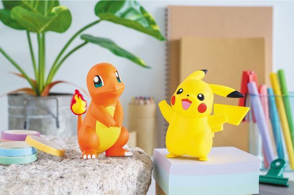 mô hình Charmander Pokemon Plamo Collection Quick Nhật Bản