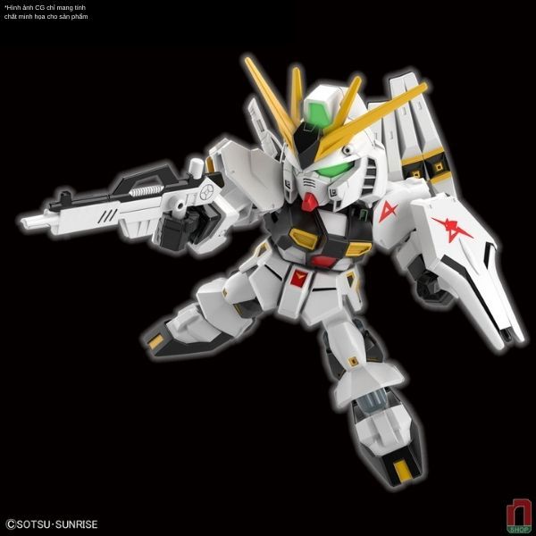 Mô hình lắp ráp SD Ex-Standard Nu Gundam chính hãng Bandai giá rẻ