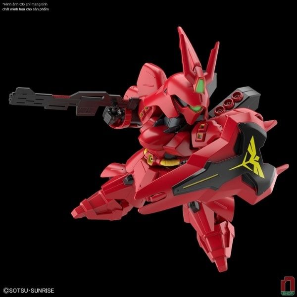 Mô hình lắp ráp SD Ex-Standard Sazabi Gundam chính hãng Bandai giá rẻ