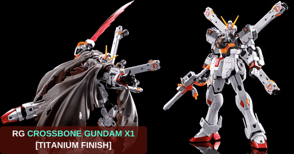 Mô hình Limited Gundam RG 1144 CROSSBONE GUNDAM X1 [TITANIUM FINISH]