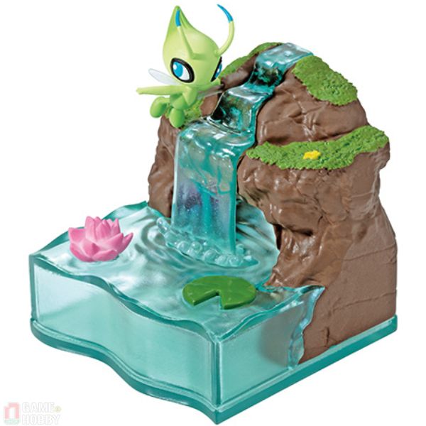 Mô hình Pokemon World 2 Mysterious Fountain Re-ment Celebi