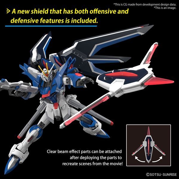 mô hình Rising Freedom Gundam HG 1/144 Nhật Bản