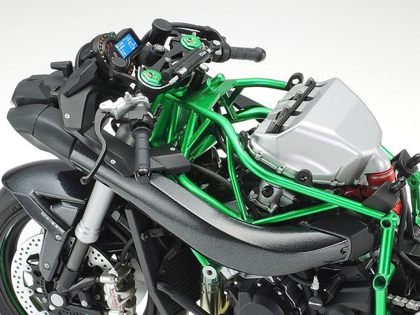 mô hình xe mô tô Kawasaki Ninja H2 Carbon 1-12 Tamiya 14136