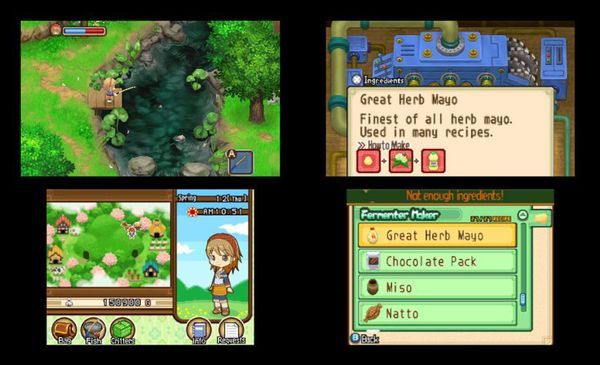 mua game Harvest Moon Tale of Two Towns cho Nintendo 3DS