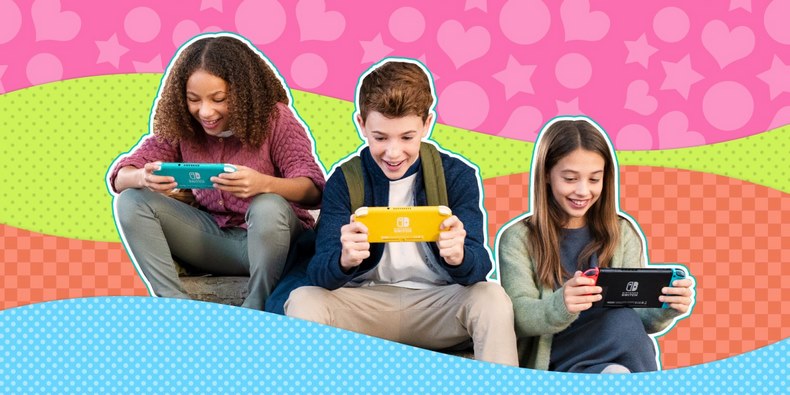 Nintendo Switch OLED, console chơi game tốt nhất cho trẻ em