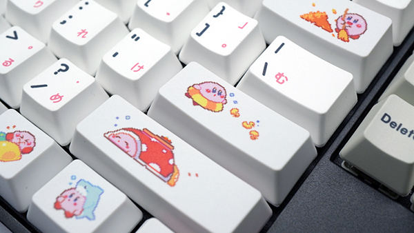Nút bàn phím cơ keycap Pixel Retro Kirby giá rẻ