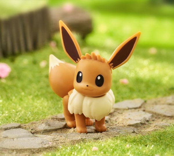 Hộp sản phẩm Blokees Pokemon Classic Ver S Eevee 74002 chính hãng giao hàng toàn quốc