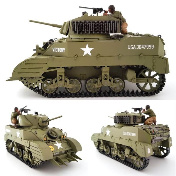 hướng dẫn ráp mô hình U.S. Light Tank M5A1 Pursuit Operation Set 1/35 Tamiya 35313