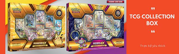 Pokémon Game Trading Card collection box bán ra tại nShop