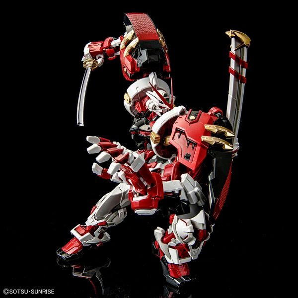review MBF-P02 Gundam Astray Red Frame Powered Red Hi-Resolution Model