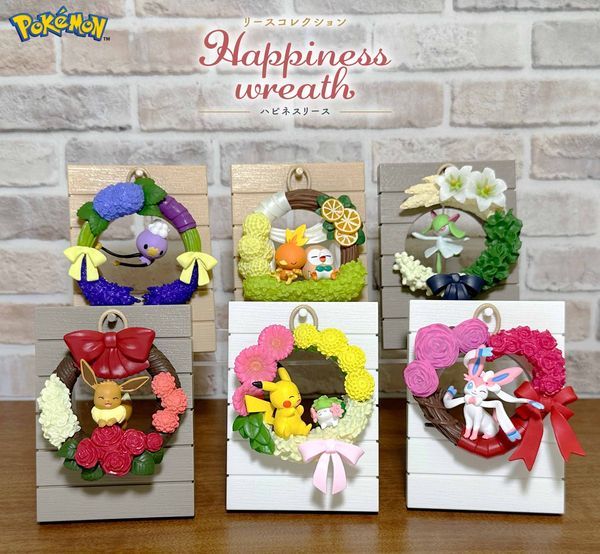 review mô hình Pokemon Happiness Wreath Collection