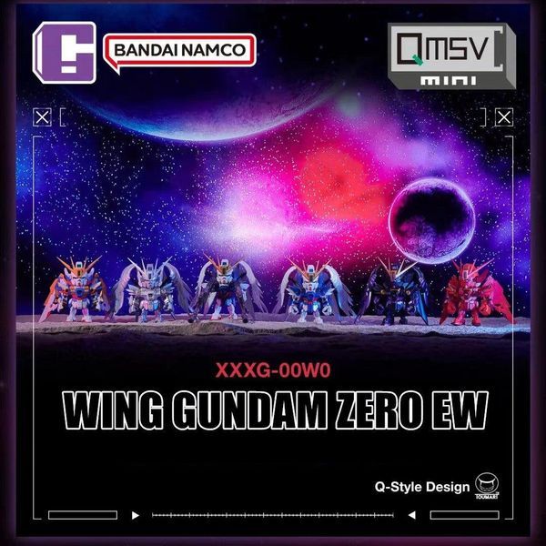 review mô hình QMSV Mini Wing Gundam Zero EW