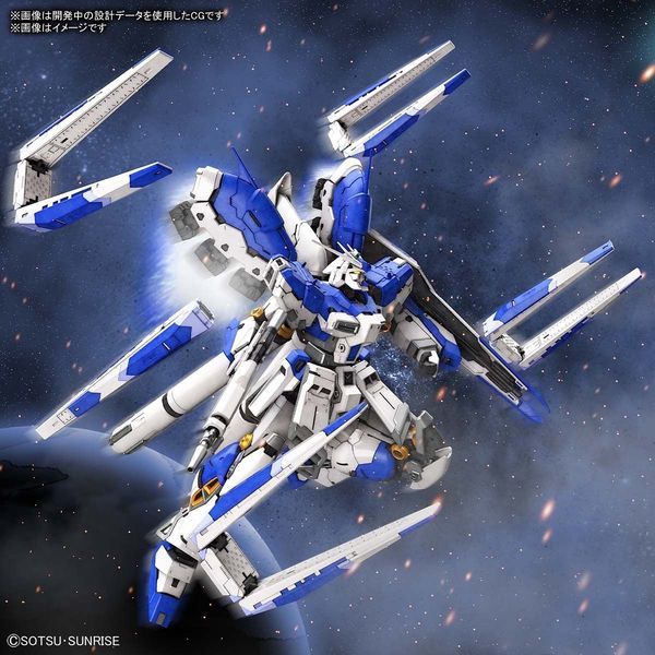 review RX-93-ν2 Hi-Nu Gundam - RG - 1/144 Bandai