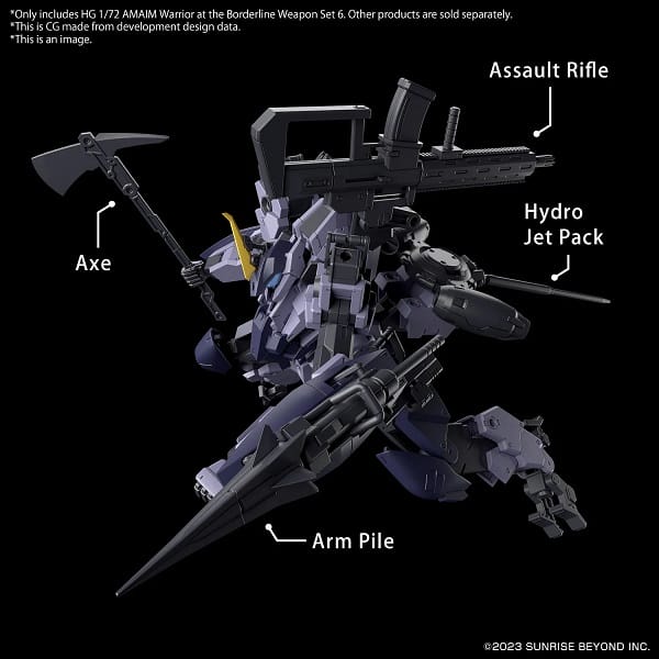 Mua AMAIM Warrior at the Borderline Weapon Set 6 - Kyoukai Senki chính hãng giá rẻ