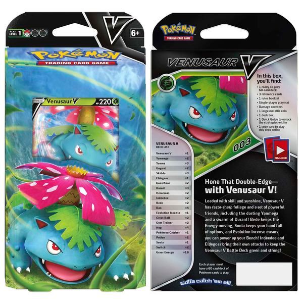 shop pokemon bán bài Pokemon Venusaur V Battle Deck