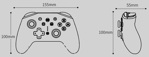 so sánh tay cầm IINE Pro Controller cho Nintendo Switch