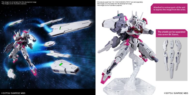 sức mạnh vũ khí Gundam Lfrith hg