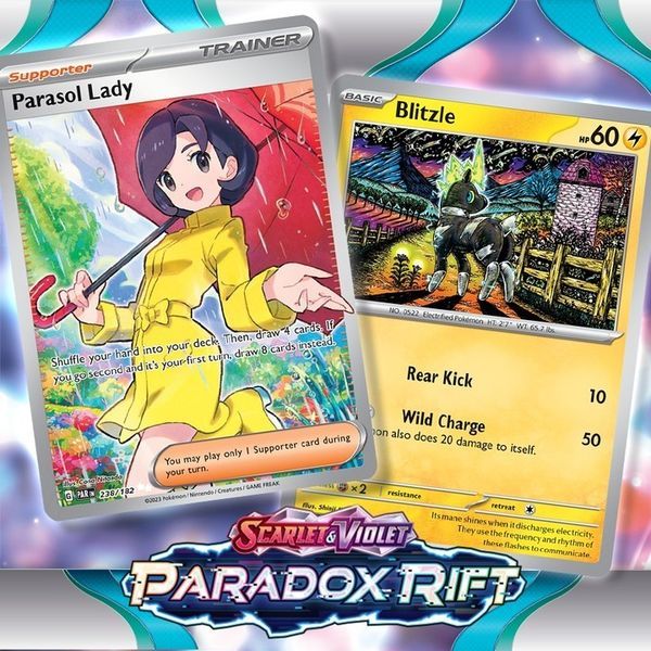 sưu tập thẻ bài Pokemon TCG Paradox Rift Booster Pack hiếm