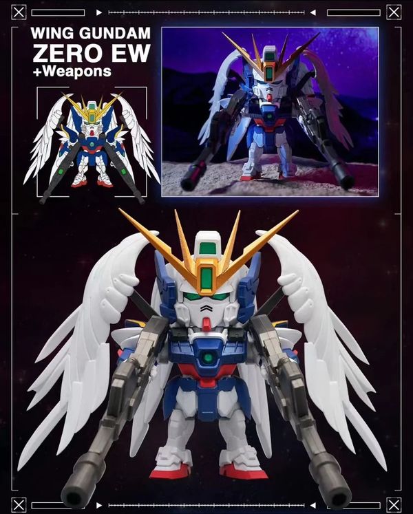 sưu tập mô hình QMSV Mini Wing Gundam Zero EW