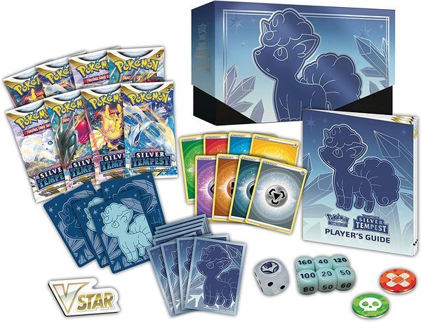 sưu tập thẻ bài Pokemon TCG Silver Tempest Elite Trainer Box real