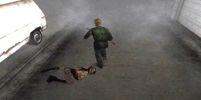 Silent Hill 2 - Con quái dưới gầm xe tải