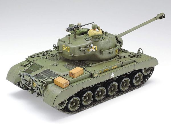 Mô hình quân sự U.S. Medium Tank M26 Pershing 135 Tamiya 35254 xe tăng chiến đấu kích thích trí sáng tạo độ chi tiết siêu cao chân thực chính hãng Tamiya Nhật Bản