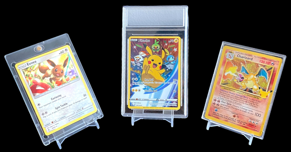 Đế dựng trưng thẻ bài Pokemon TCG 2 mảnh điều chỉnh khoảng cách chất lượng cao