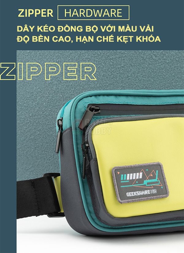 Túi đeo chéo Hiker Cross Bag nam nữ chính hãng GeekShare giá tốt HCM