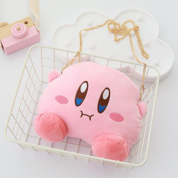 Túi đeo chéo Kirby thú bông phong cách Nhật giá rẻ