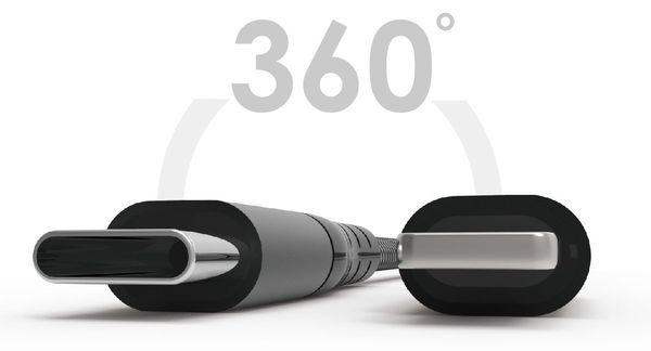 phụ kiện Cáp sạc iPhone Air Lightning to USB-C Cable Feeltek màu đen cao cấp