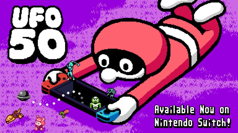 Bộ sưu tập 50 trò chơi 8-bit hơi bị chất UFO 50