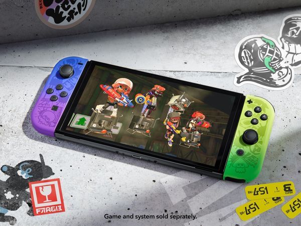hướng dẫn sử dụng máy game Nintendo Switch OLED Model Splatoon 3 Special Edition