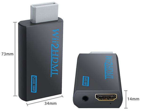 Wii2HDMI Converter Xuat HDMI Cho Wii