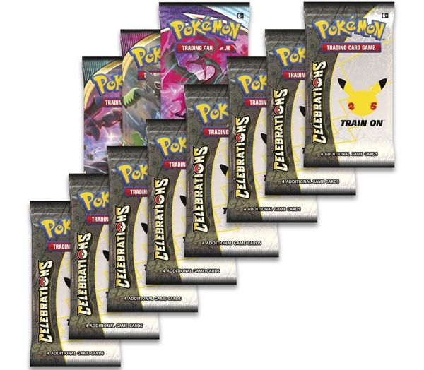 Thẻ bài Pokemon TCG Celebrations Premium Figure Collection Pikachu VMAX hàng thật chính hãng mua sưu tầm bổ sung bộ bài pokemon làm quà tặng