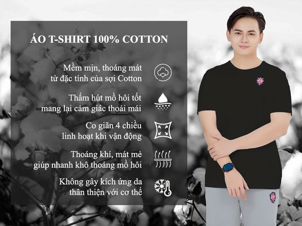 Áo Thun Duke Basic - 100% Cotton