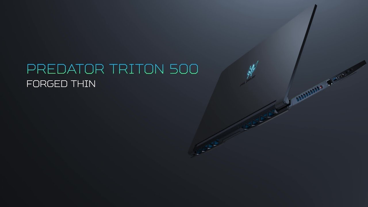 Acer giới thiệu Laptop chơi game cao cấp Predator Triton 500 trang bị NVIDIA GeForce RTX