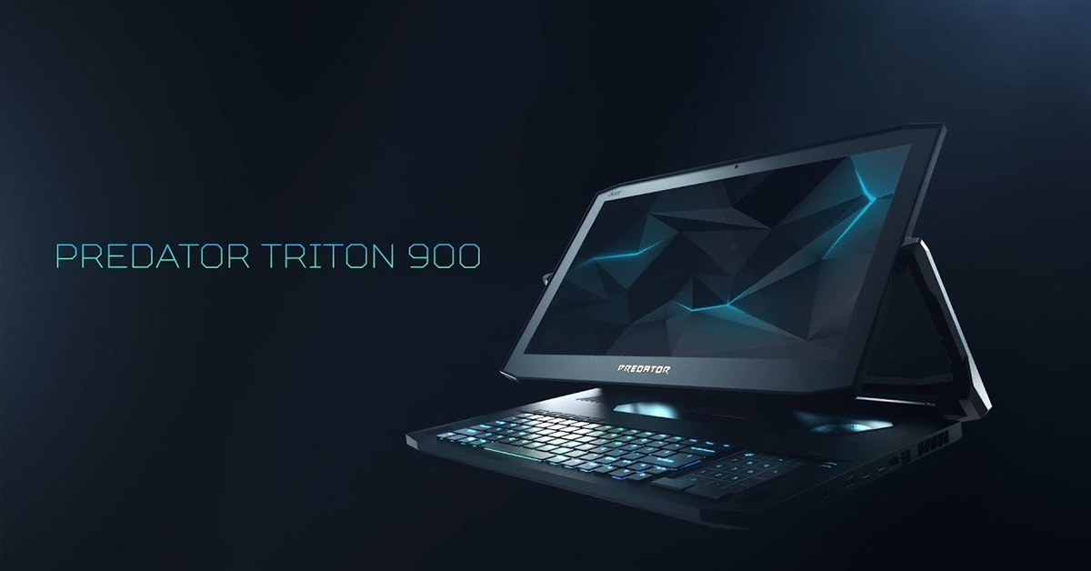 Acer Predator Triton 900 chính thức ra mắt với bản lề “cơ động
