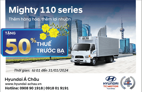 Hyundai Mighty 110 Series - Lì Xì Khai Xuân