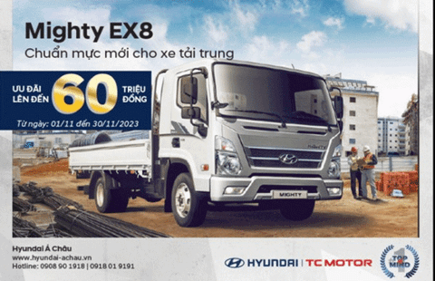 Hyundai Mighty EX8 - TƯNG BỪNG KHUYẾN MÃI