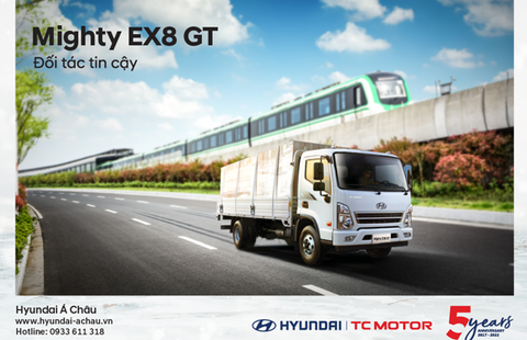 Hyundai Mighty EX8GT - Tưng bừng khuyến mãi trong tháng 10
