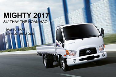 Hyundai Mighty 2017 8 tấn chính thức ra mắt tại Việt Nam